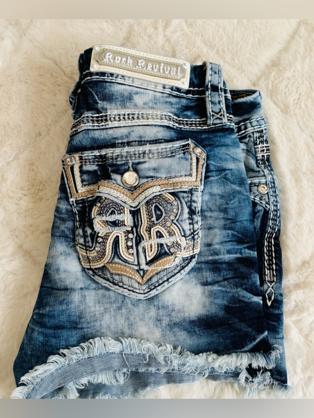 Rock Revival Nadine Denim Shorts